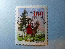 2010 Sondermarke Europa Heidi ET Vollstempel 1351