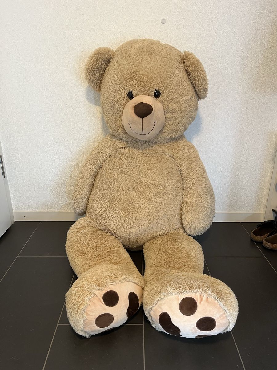 Migros Giocattoli: Riesen Teddybär, Top Zustand! – Nuovo (secondo la descrizione) da Port venduto da ad_wvt2