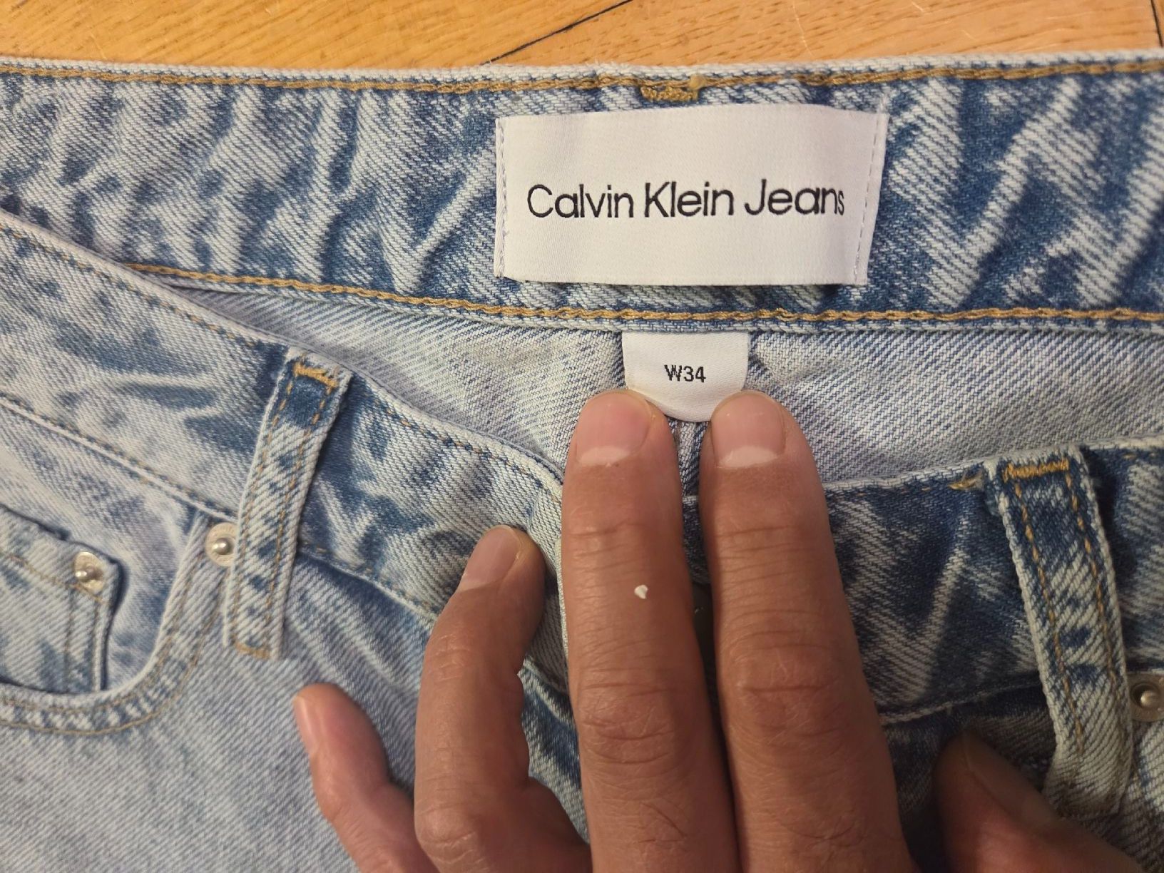 Calvin Klein Jeans: Calvin Klein Jeans W34 L34 – Usato da Territet venduto da Cenh 6