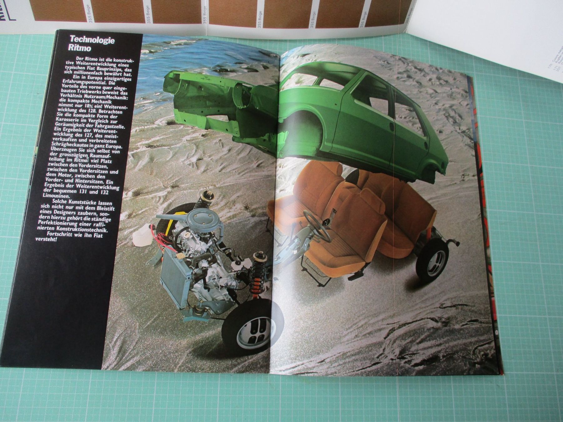 Documenti: Fiat Ritmo  Prospekt + Gamma colori – Usato da Ottikon Gossau ZH venduto da hokuspokus 8