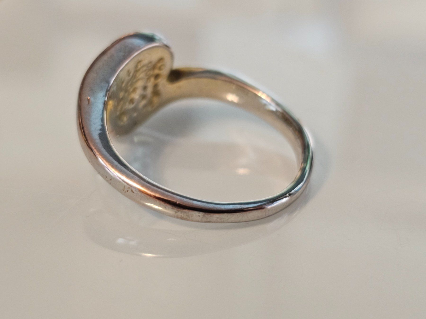 Anelli: AKTION Gelb gold Ring massiv Stein Geschenk Modeschmuck 4.6 – Nuovo (secondo la descrizione) da Riedt b. Erlen venduto da Gottestraene 4