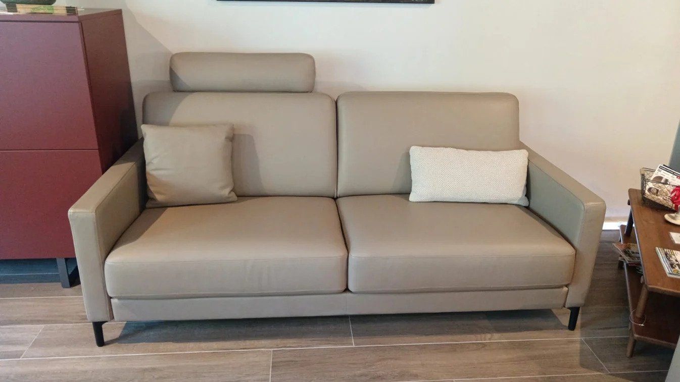 Rolf Benz Sofas: Rolf Benz Sofa EGO Hellbeigegrau 168/30 – Neu (gemäss Beschreibung) aus Winterthur von db5_yr2m 1