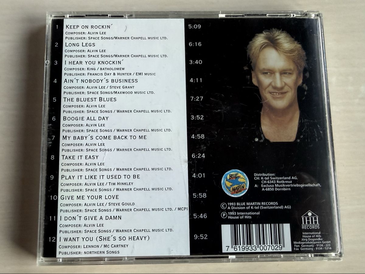 CD: Alvin Lee - Nineteen Ninety Four – Usato da Oberried Brienz venduto da Chyara 1