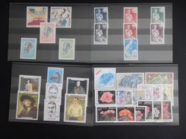 Monaco Lot mit ** Werten 12 Steckkarten IV