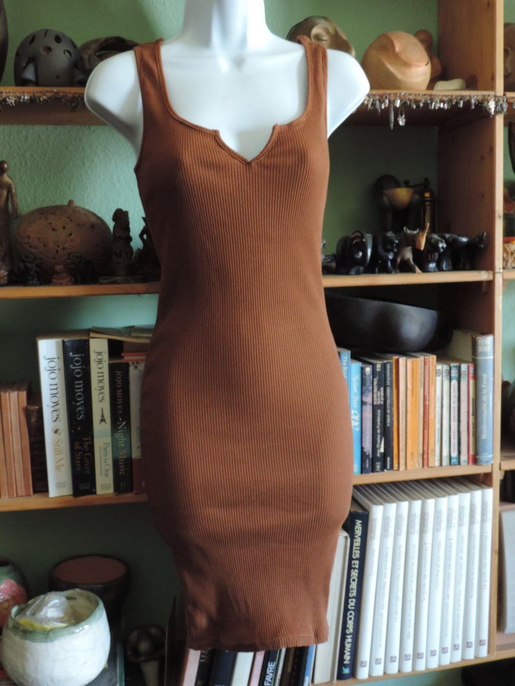 Kleider: robe moulante brun camel – Gebraucht aus Genève von Axelle333 2