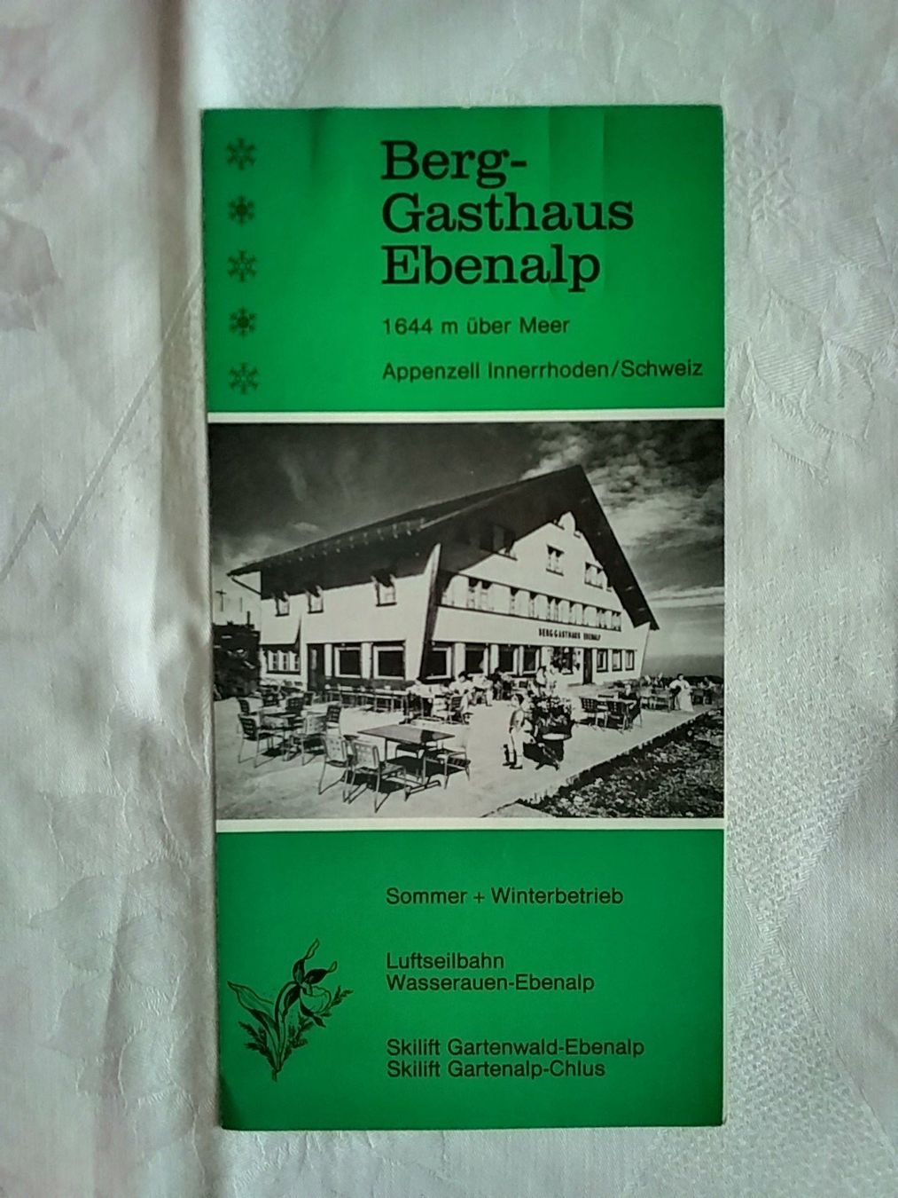Documenti: Prospekt Berg-Gasthaus Ebenalp – Usato da Appenzell venduto da lama19