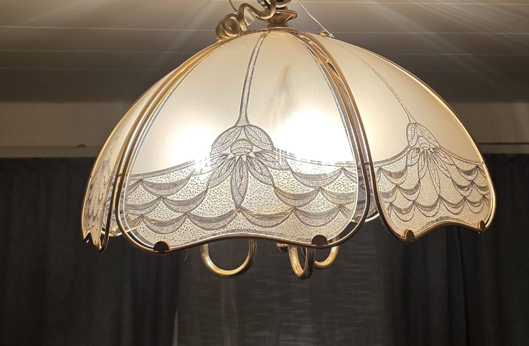 Lampade: Elegante Deckenlampe, Vintage Lampe – Usato da Rheinsulz venduto da Dred 1