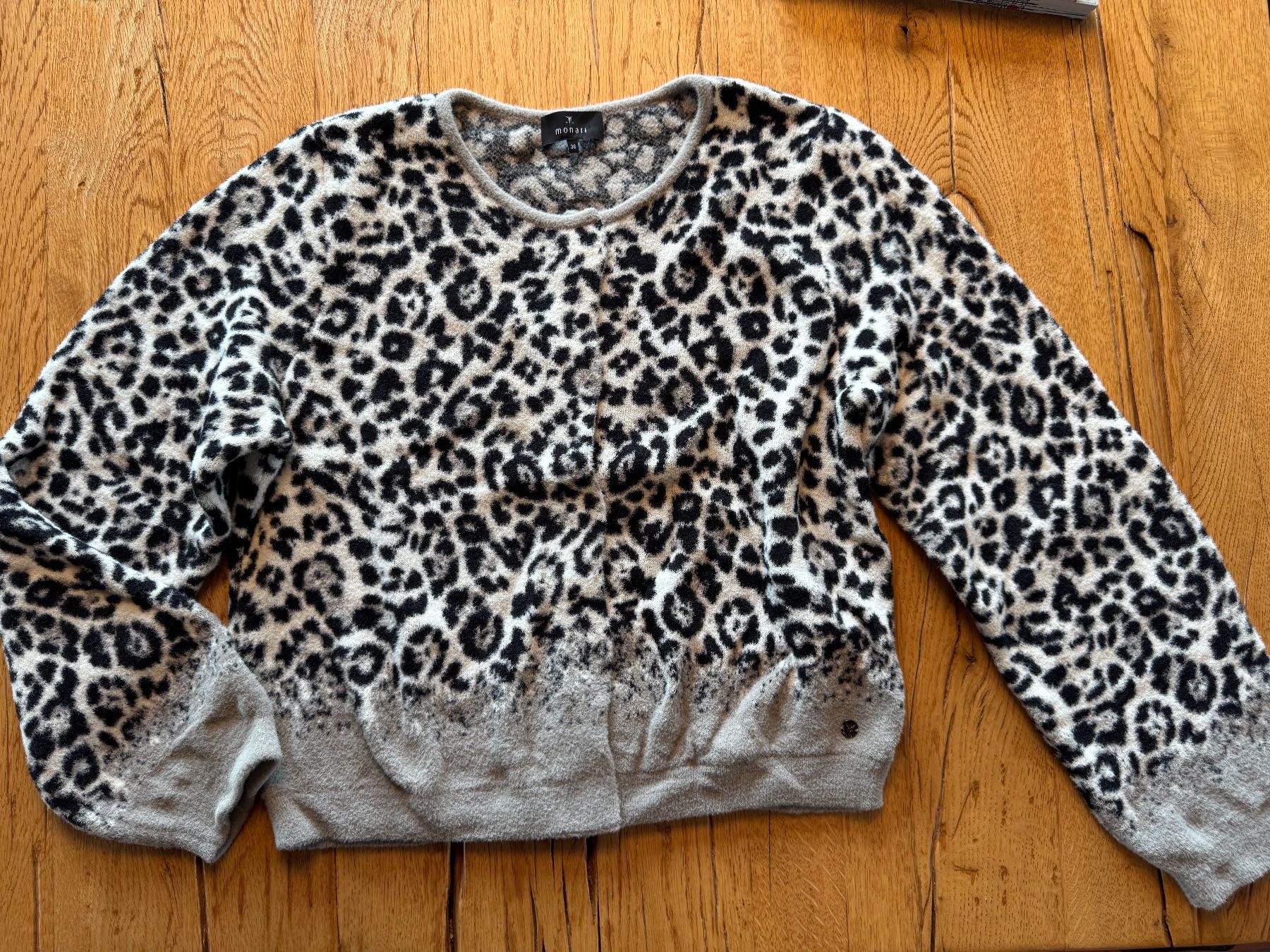 Monari Jacken: Hübsche Jacke/Pullover Monari, Gr. 36 – Neu (gemäss Beschreibung) aus Oberrohrdorf von maggys15