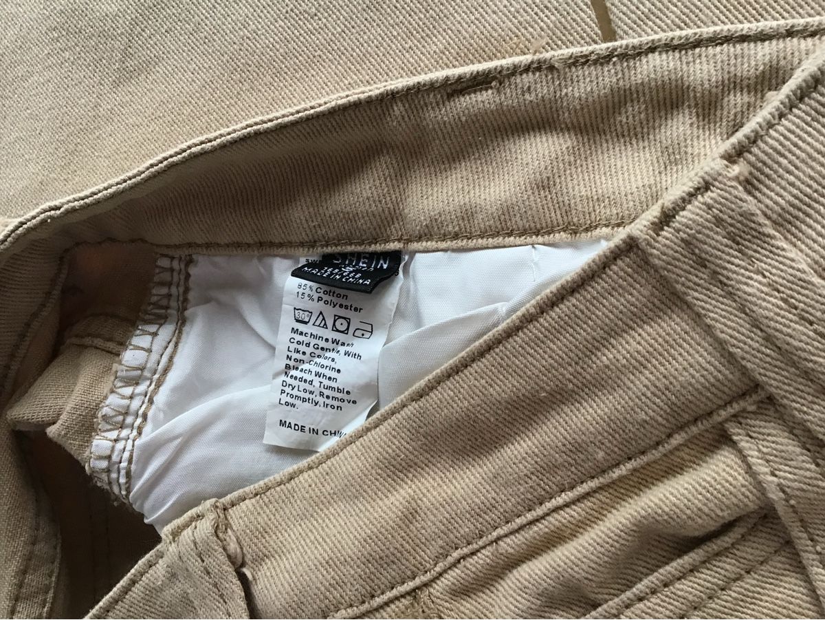 Shein Jeans: Jean beige coupe ample, idéal pour le printemps! – Nuovo (secondo la descrizione) da Ins venduto da Nick63 3