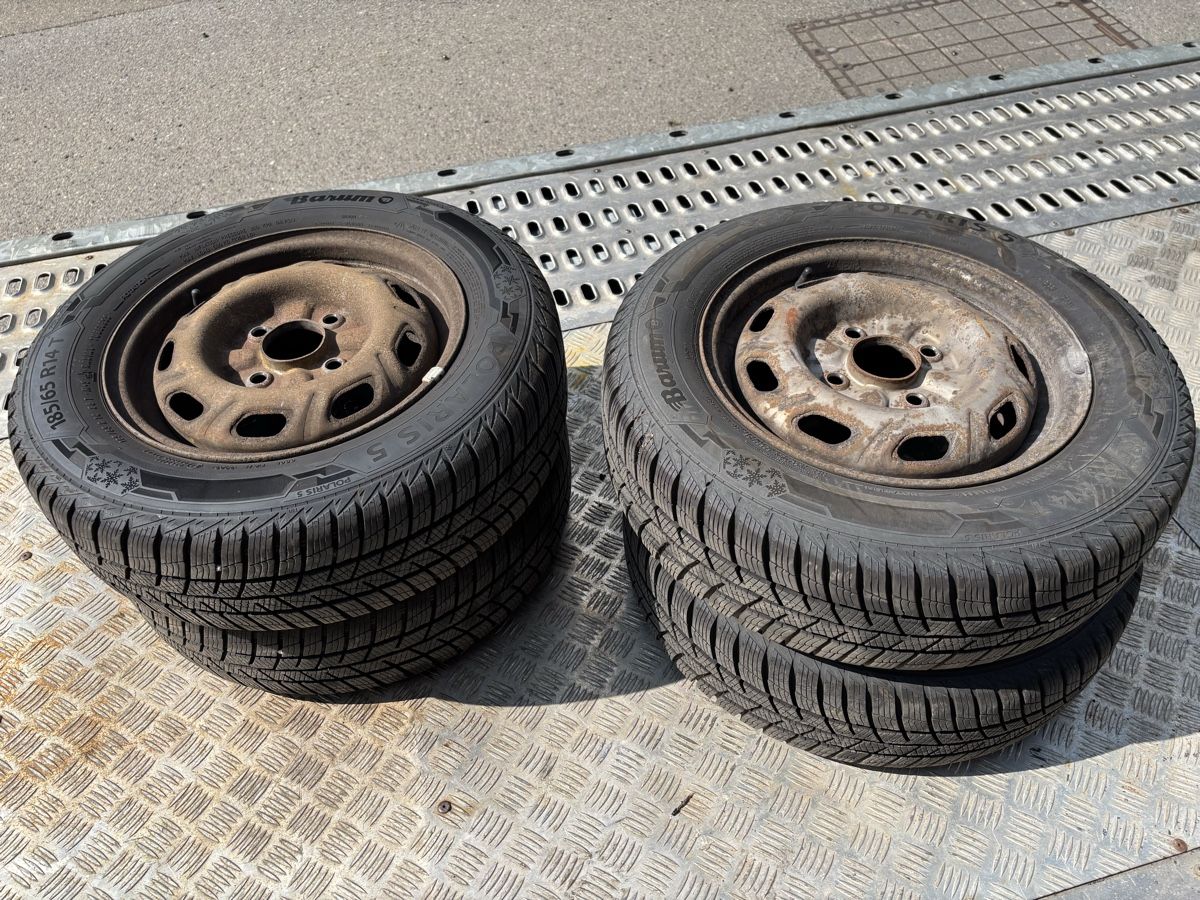 Pneus & Kompletträder: Winterpneus 185/65 R14 Barum 95% – Gebraucht aus Engelburg von schrotti02 3