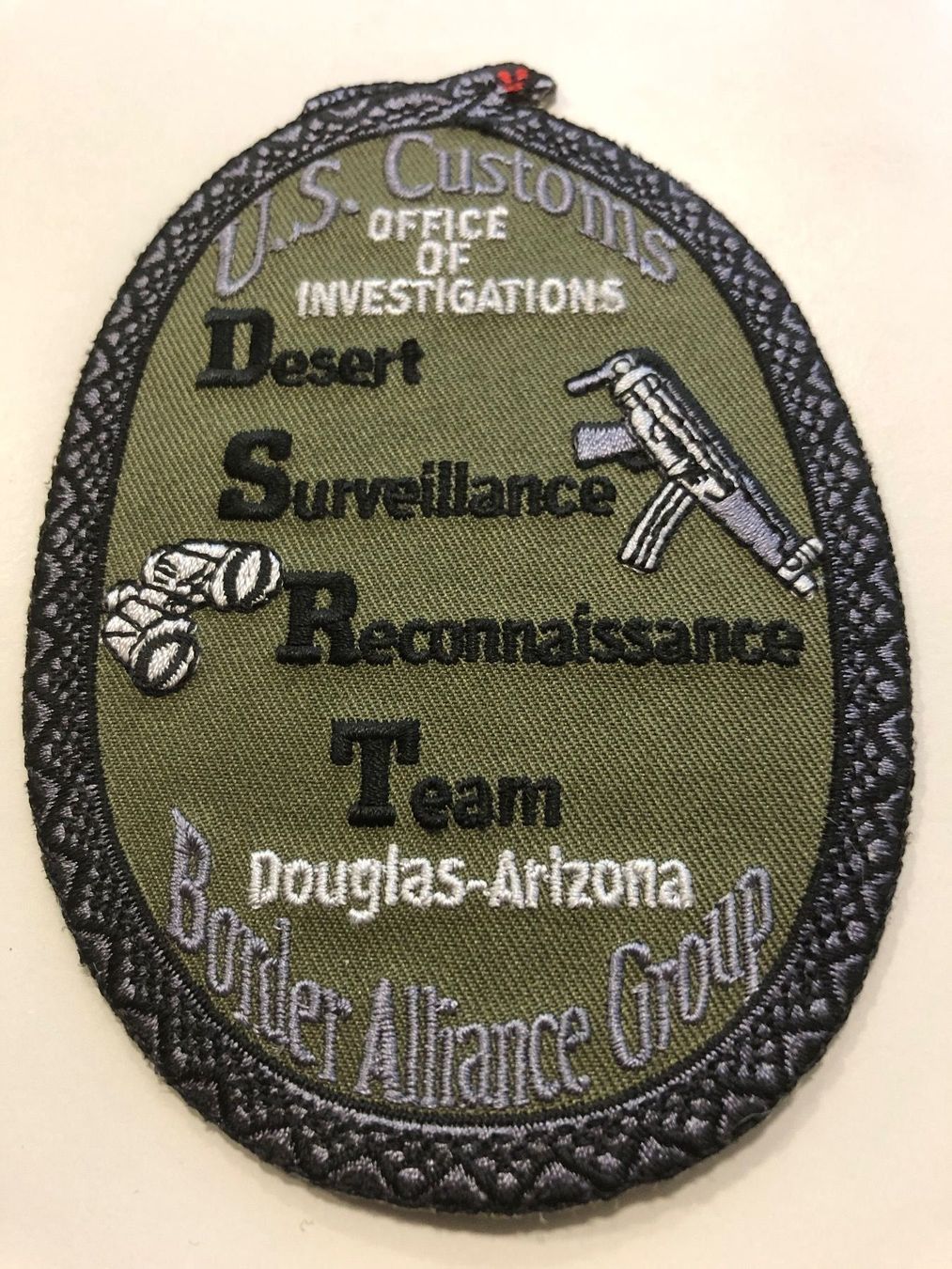 Plaketten & Abzeichen: abzeichen badge u s a zoll customs – Gebraucht aus Lyss von Schmuggler