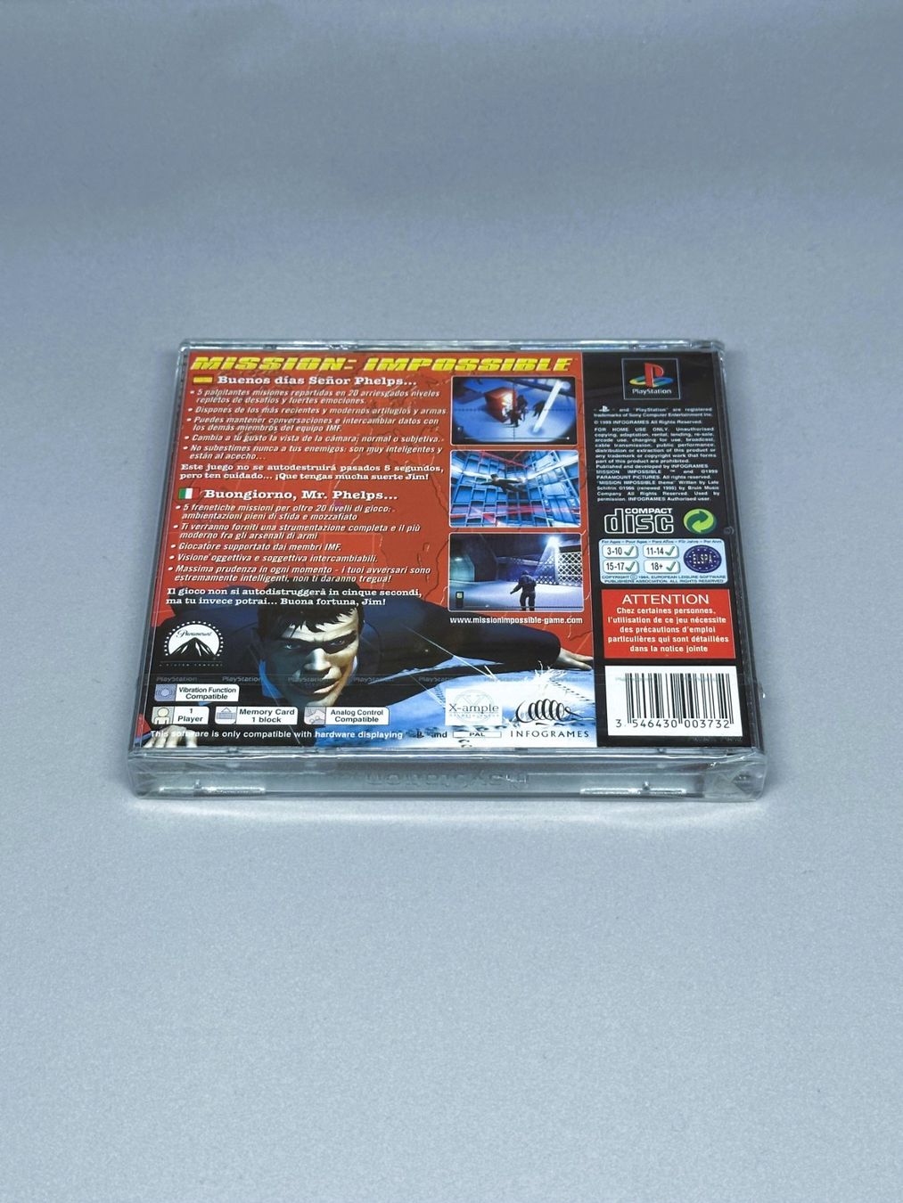 Sony Giochi: MISSION: IMPOSSIBLE BRANDNEU – Nuovo e nell'imballaggio originale da Neuenkirch venduto da Armsy 6