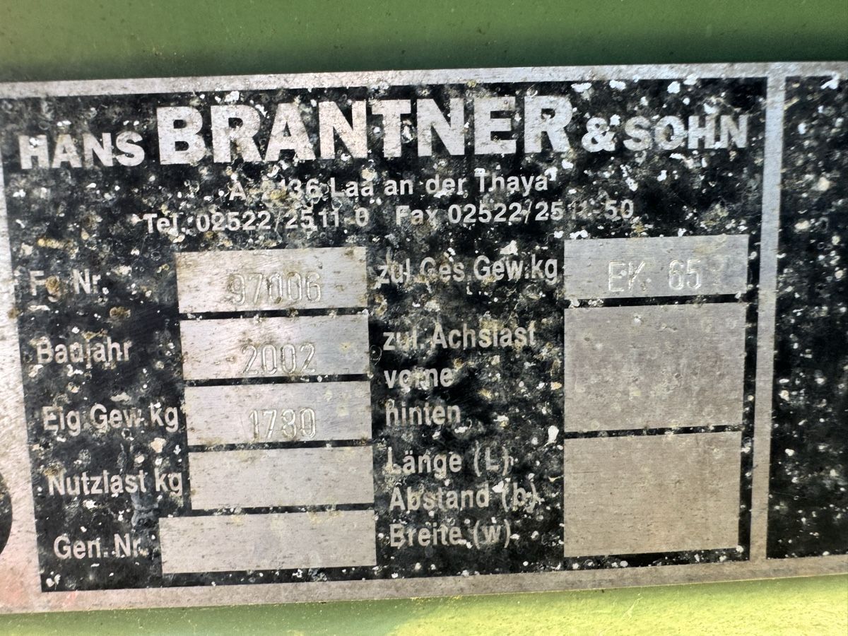 Camions-bennes: Kipper Brantner EK65 – Défectueux à Winden par farmalld439 8