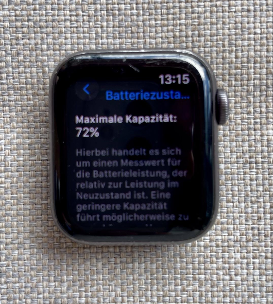 Apple Smartwatch: Apple Watch SE (1. Generation) – Usato da Einsiedeln venduto da rt. 2