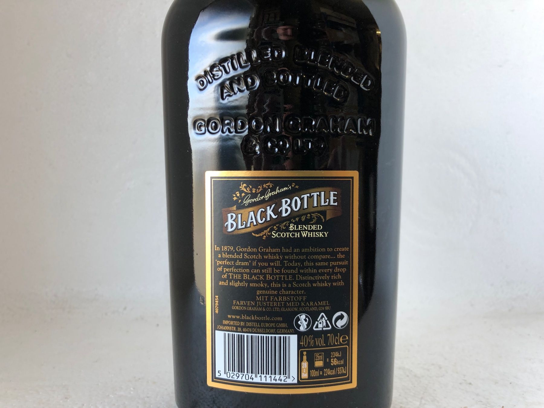 Bevande alcoliche: Black Bottle Blended Scotch Whisky 40% – Nuovo e nell'imballaggio originale da Wöschnau venduto da Vinsale 9