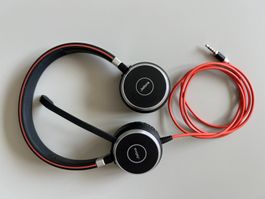 Jabra Evolve 40 UC Stereo USB-Headset mit Tasche