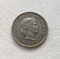 1888 5 Rappen -unz