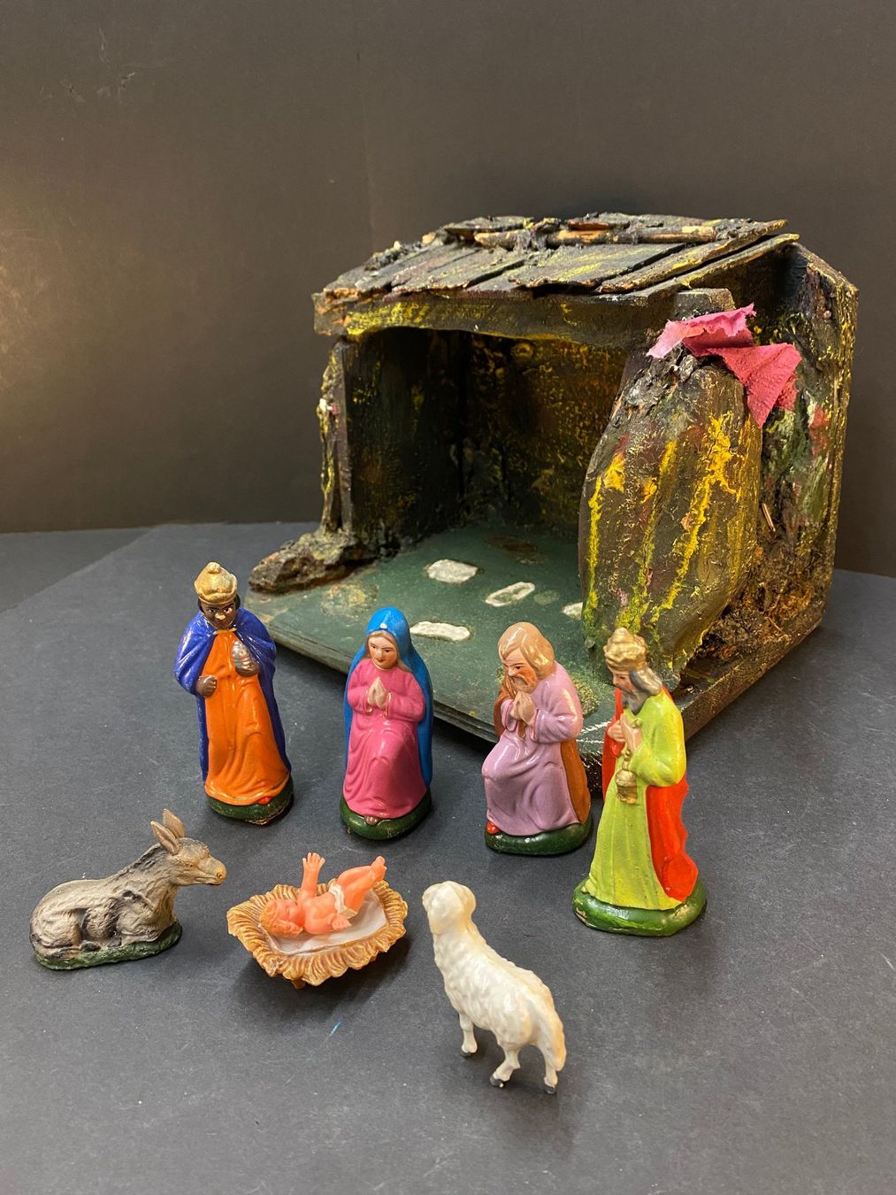 Tutte le decorazioni: Vintage Kleine Krippe – Usato da Schaffhausen venduto da Magnet 2