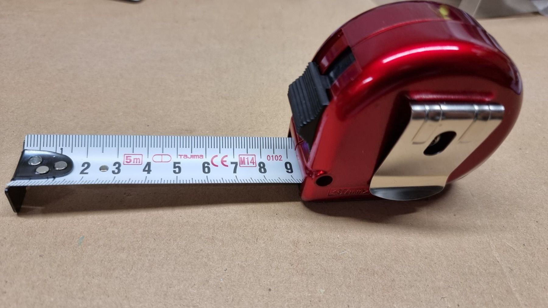 Misurare: Tajima Rollmeter HI-LOCK 5m Class 1 – Nuovo (secondo la descrizione) da Rebstein venduto da James-Dean 1