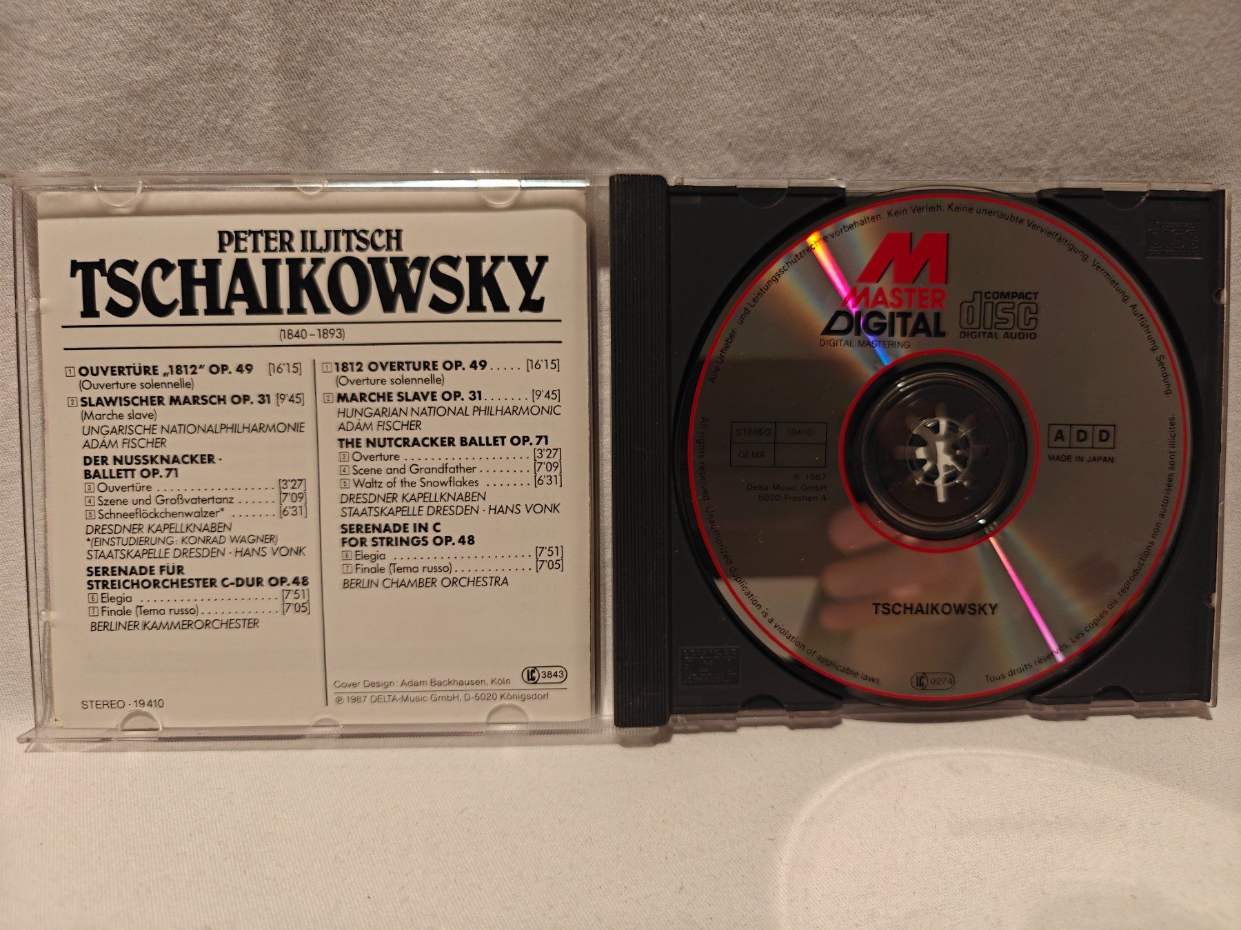 CDs: Tschaikowsky – Gebraucht aus Gutenswil von Vulcano21 1