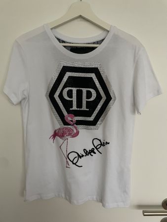 Philipp Plein Damen T-Shirt Gr. 38 Neuwertig