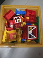 DUPLO & LEGO-Kiste, viele Steine, diverse Grundplatten!