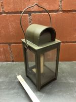 Militär Armee  Kerzenlaterne  Antik Laterne Lampe  Bunker