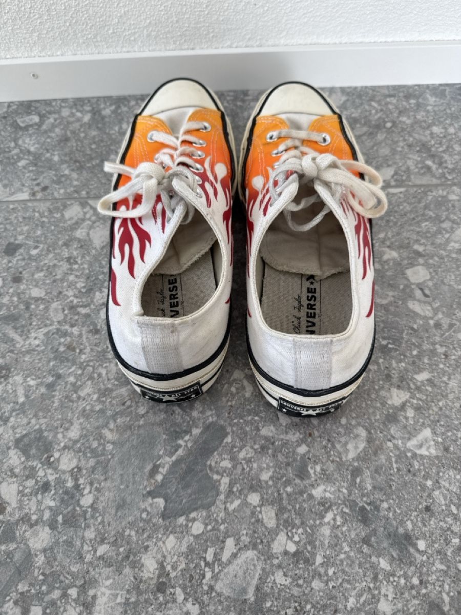 Converse Scarpe da uomo: Flammen Converse Chucks, Gr. 41,5 – Usato da Birmensdorf ZH venduto da nin.am 3