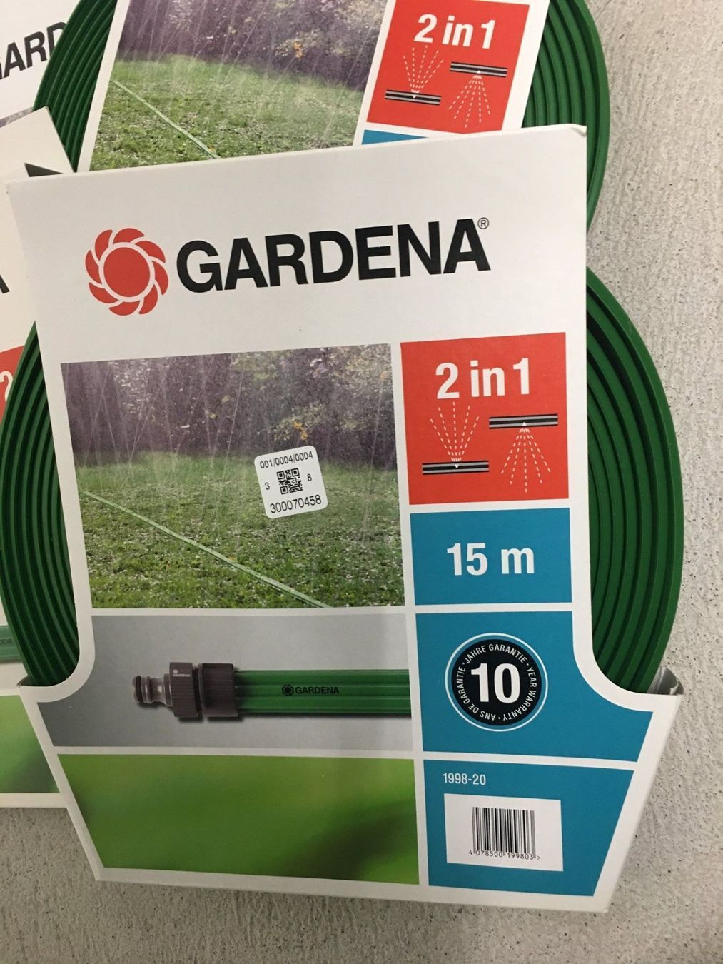 Gardena Tubi & Tubi flessibili: Gardena Schlauchregner (9) – Nuovo e nell'imballaggio originale da Urdorf venduto da lmlm.