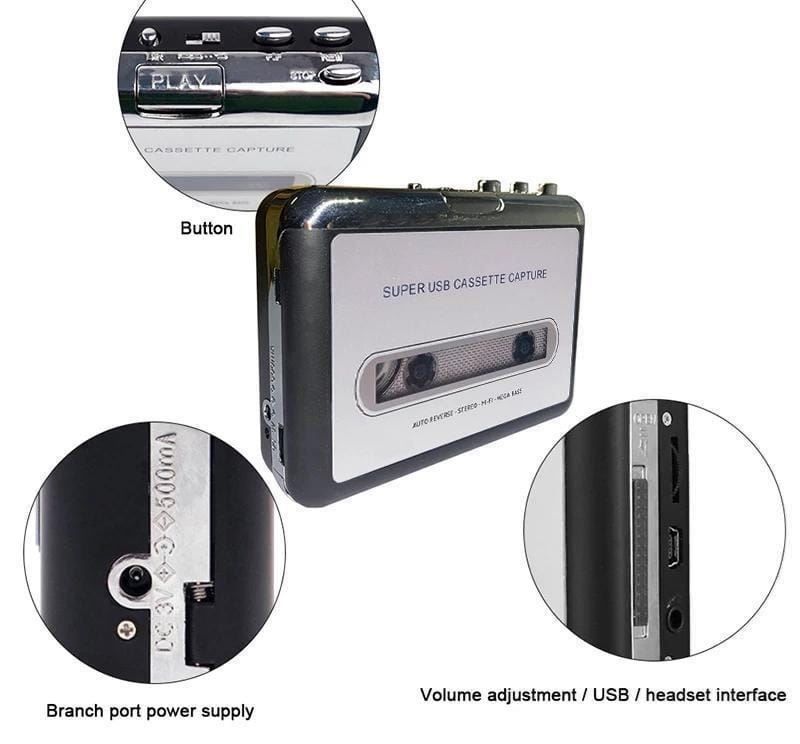 Lettore multimediale portatile: Kassette zu USB oder Walkman – Nuovo e nell'imballaggio originale da Winterthur venduto da Neilpryde01 1