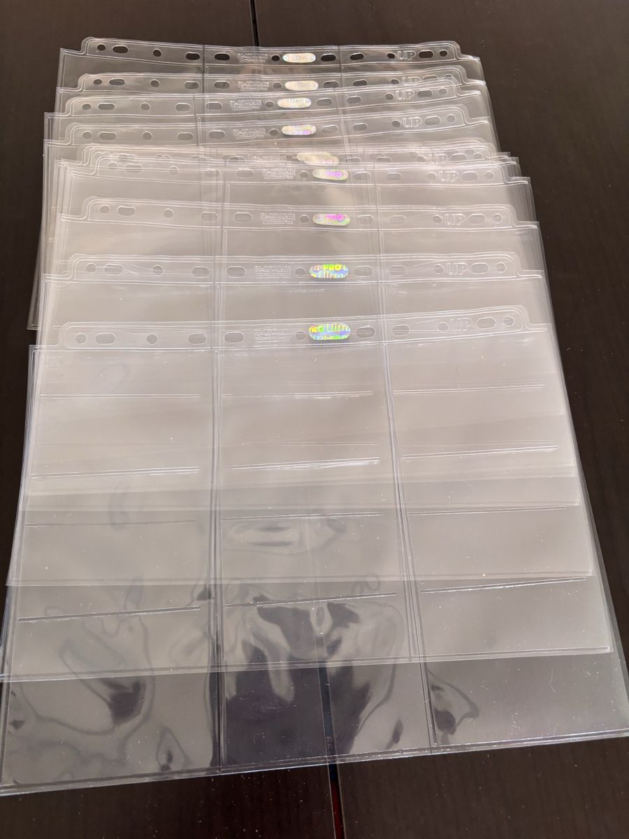 Sonstiges zum Sammeln & Seltenes: Lot de 10 fourres plastique 9 cases – Neu (gemäss Beschreibung) aus lausanne von helderj 1