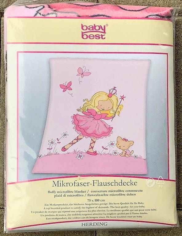 Coperte: Baby Flauschdecke 75x100cm – Nuovo e nell'imballaggio originale da Nottwil venduto da MaBi10