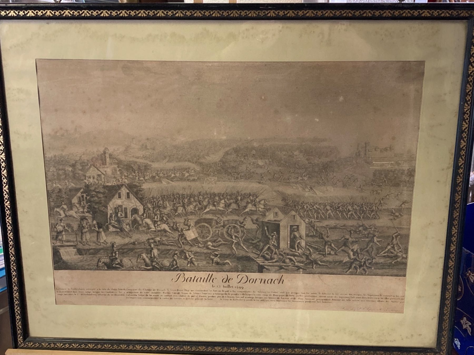 Stiche: 1499 Bataille de Dornach – Gebraucht aus Bern von Jwpm66
