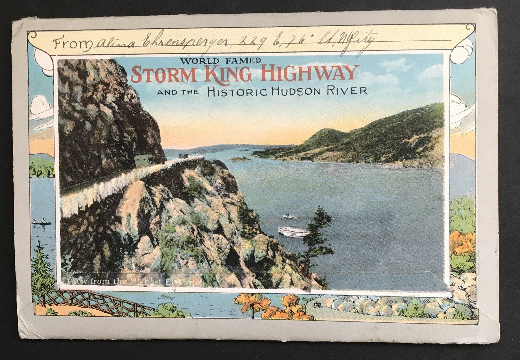 Alle Briefmarken: THE STROM KING HIGHWAY 1928 – Gebraucht aus Ostermundigen von wini63 1