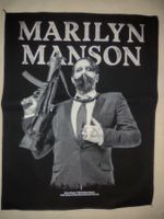 MARILYN MANSON ** BACKPATCH ** RÜCKENAUFNÄHER ** NEU **