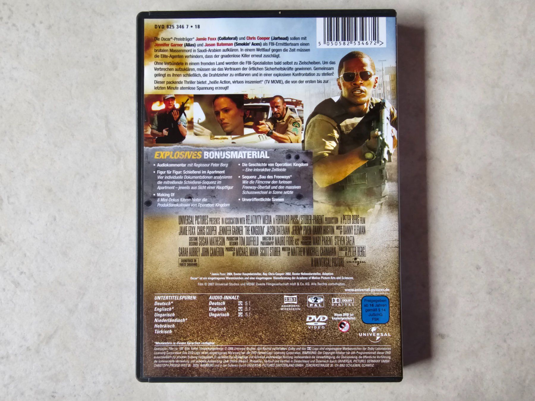 Tutti i DVDs: Operation:  Kingdom  /  (Jamie Foxx, Chris Cooper) – Usato da Schneisingen venduto da backstore24 1