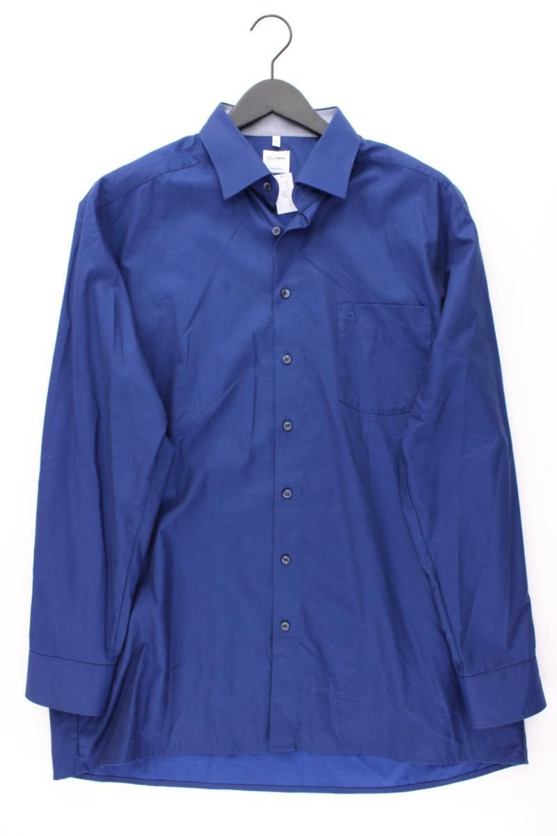 Hemden: Olymp Langarmhemd Gr. Hemdgröße 43 blau – Gebraucht aus Neustadt an der Waldnaab von SecondLifeFashion