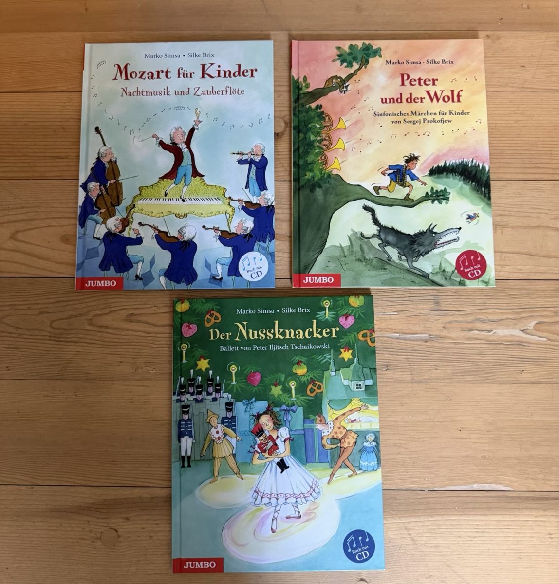 Livres: Kinderbuch Set Mozart Peter Wolf Nussknacker mit CD – D'occasion à Pratteln par GinaLisa13