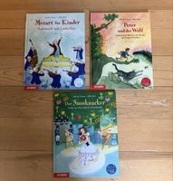 Kinderbuch Set Mozart Peter Wolf Nussknacker mit CD