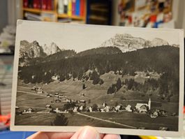 alte Postkarte Wildhaus SG