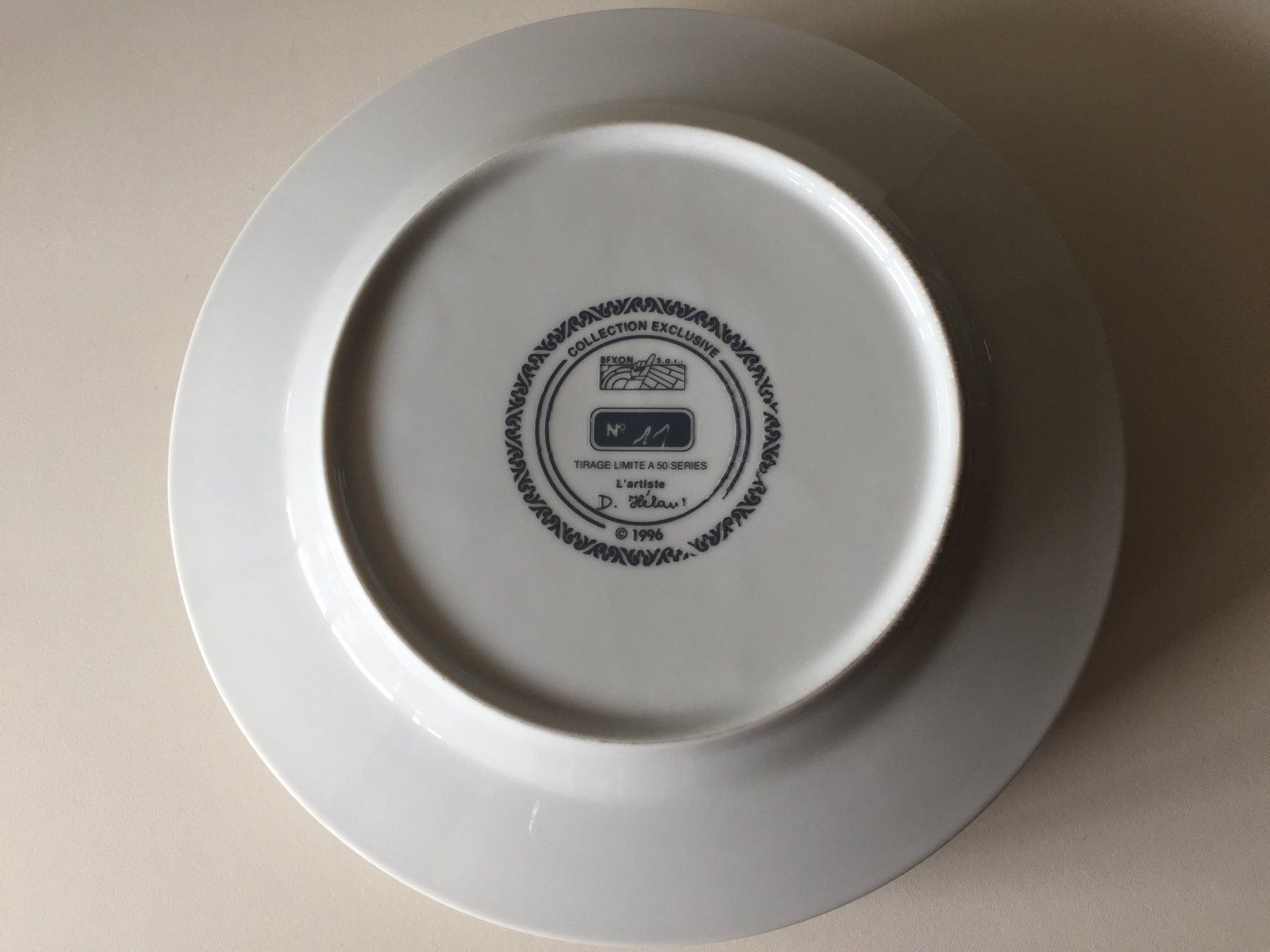 Teller: D. HELAUT 5 x assiettes collection "Pully" – Gebraucht aus Cossonay-Ville von Les_1001_perles 7