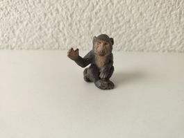 Schleich Pavian Jungtier Baby Rarität Wild Life Affe