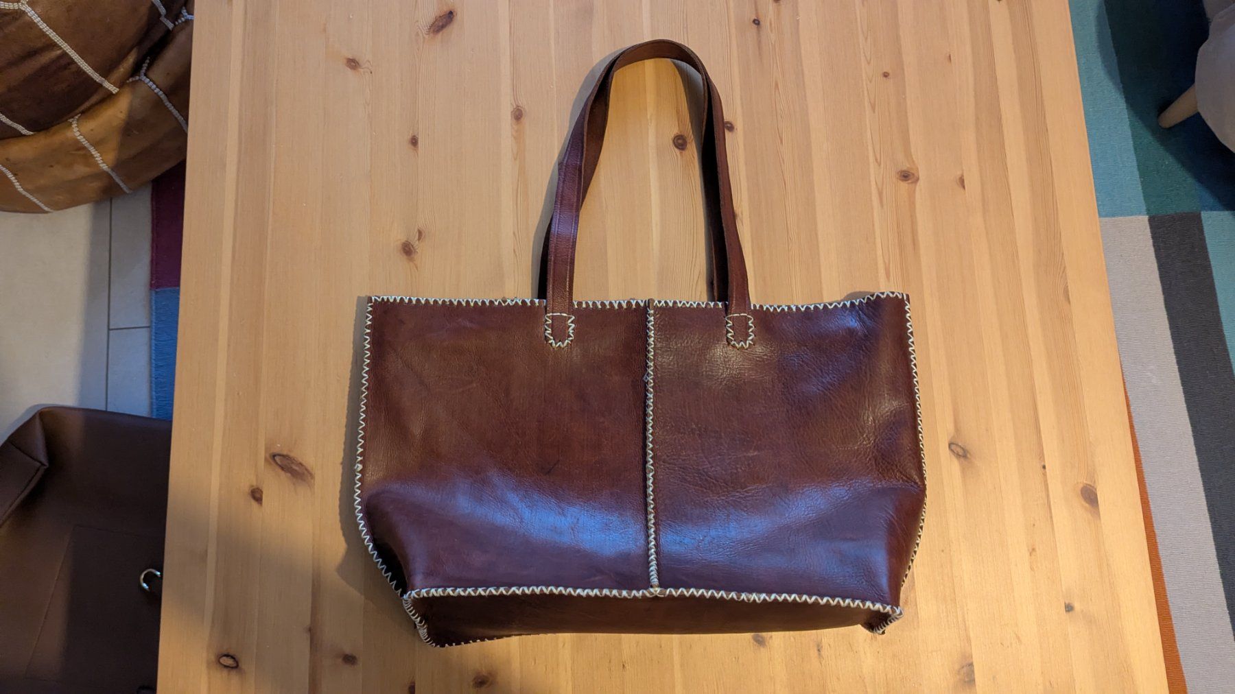 Taschen: Sac en cuir marocain – Gebraucht aus Pully von dia_6tzd