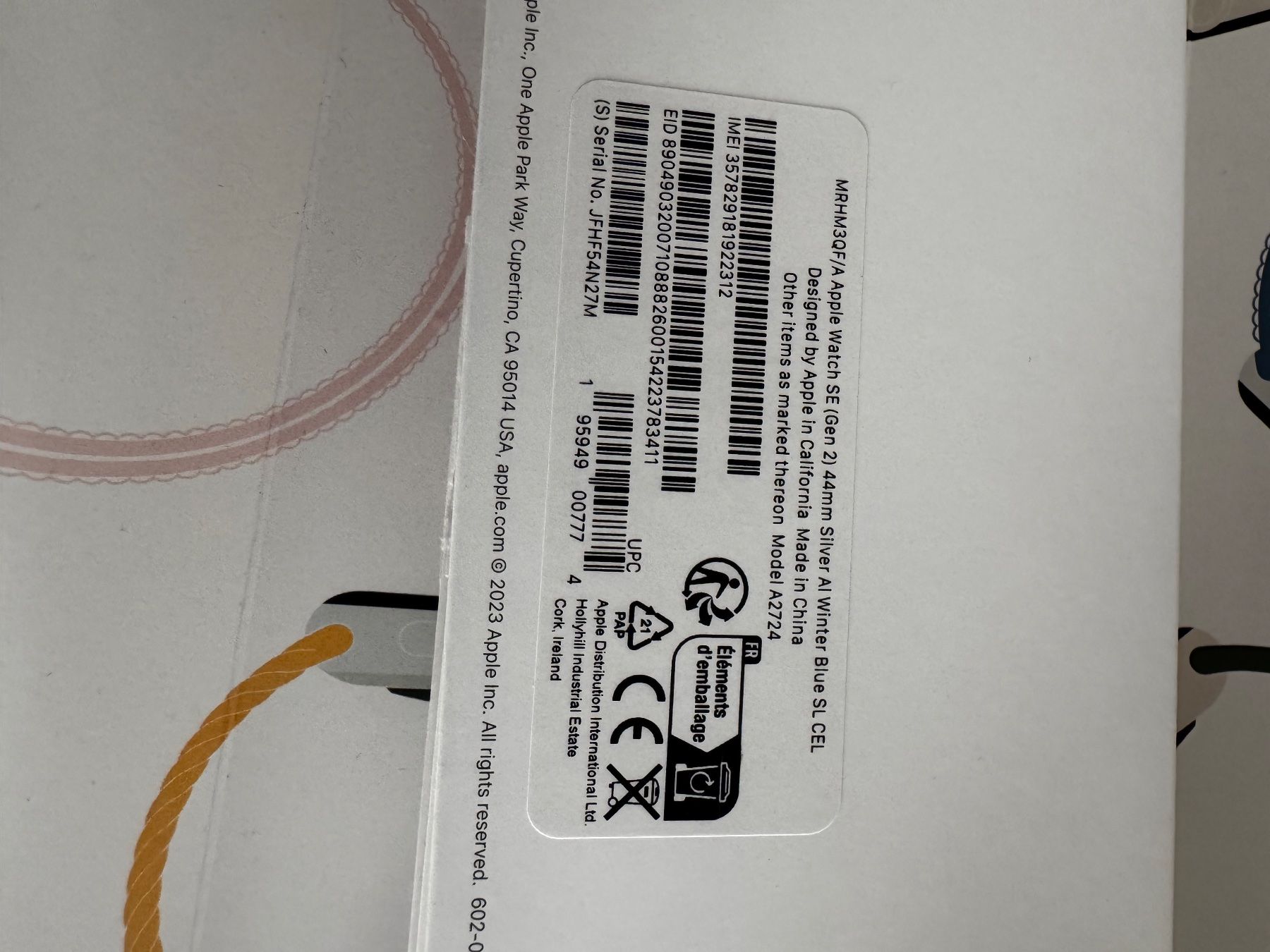 Apple Smartwatch: Apple Watch SE GPS + Cellular 44mm, Aluminium Silber – Usato da Wallisellen venduto da Alexandrertheg 4