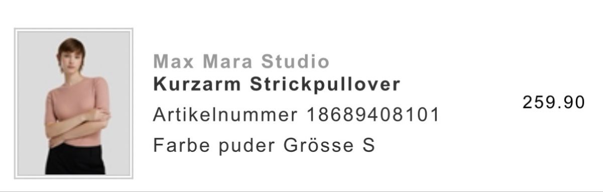 Max Mara Pulls & Sweat-shirts: Wunderschöner Feinstrick-Pullover Max Mara Studio, Gr. S – Neuf (Voir description) à Baar par Jjanet 3