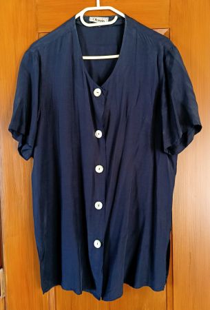 Sommer-Bluse kurzarm, Grösse M