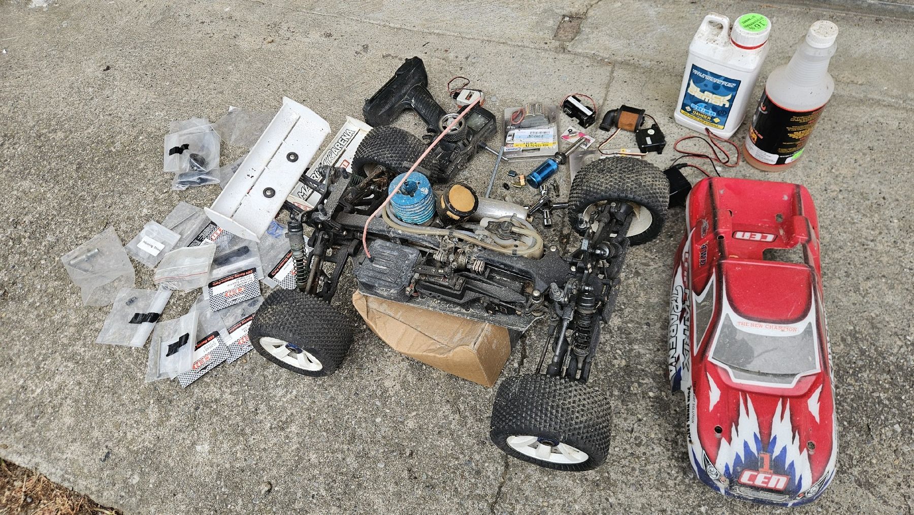 Modellismo RC: Truggy cen matrix tr arena – Difettoso da Ammerzwil BE venduto da ric_68rf 2