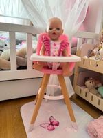 Baby Born Puppenhochstuhl, neuwertig, Top Zustand!