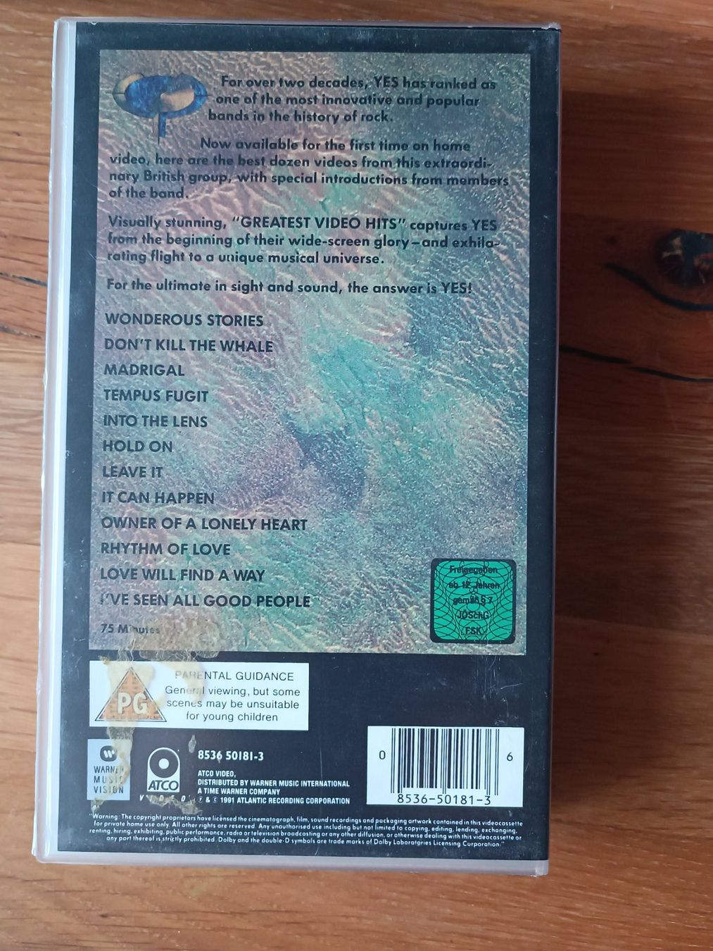Alle VHS: Yes - Greatest Video Hits VHS – Gebraucht aus Grüt (Gossau ZH) von Adidassler 3