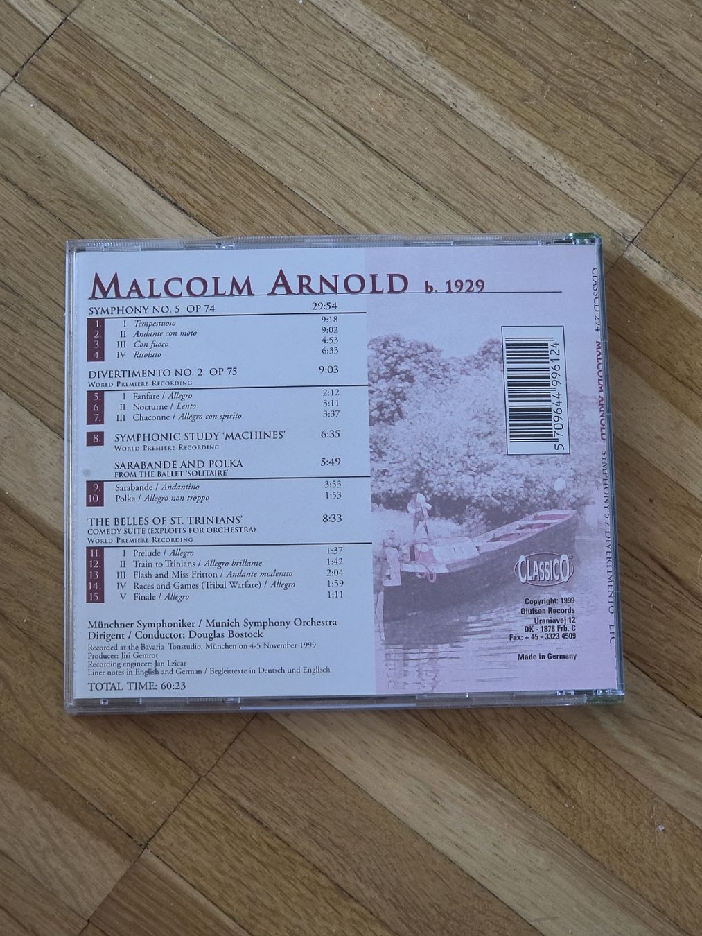 CDs: CD: Malcolm Arnold: Symphony No. 5 – D'occasion à Aesch BL par immon 1